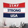CakJuice Backyard Bar Decor Stay Strong USA Tapestry Large Tapestry Coquette Room Decor (Size : 75X100CM) view 2