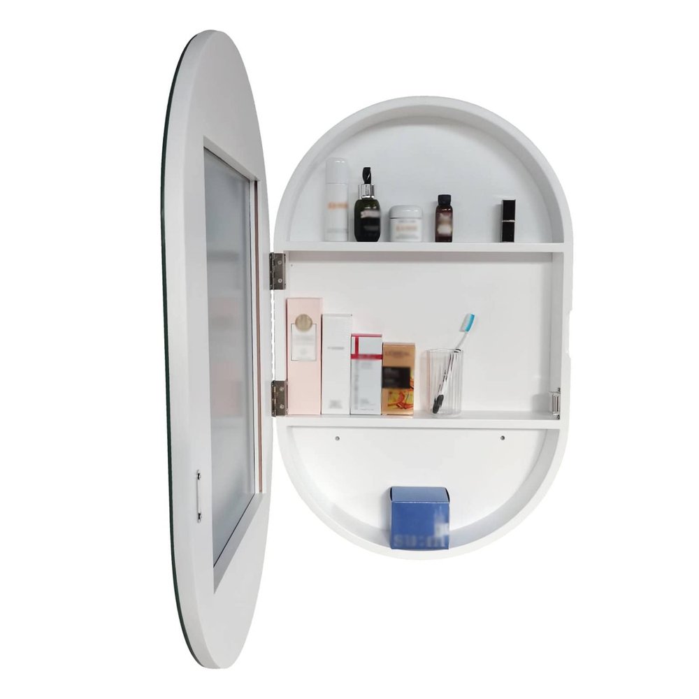 White Mirror Cabinet Wall Mounted Bathroom Mirror Cabinet Wall Mounted Mirror with Storage Cabinet Bathroom Wall Cabinet