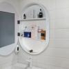 White Mirror Cabinet Wall Mounted Bathroom Mirror Cabinet Wall Mounted Mirror with Storage Cabinet Bathroom Wall Cabinet view 2
