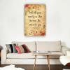 1 Peter 5 7 Bible Poster Scripture Wall Art Christian Wall Decorations for Home Contemporary Canvas Oil Painting Living Room Vertical Pictures (08x12inch(20x30cm),Unframed) view 3