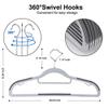 Thickened Non-Slip Hanger Wide Shoulders No Marks to Dry Clothes Hanging at Home for Adult Storage Tidying Up Clothes Support view 3