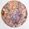 AANTHROPOLOGY By Rhea Golden Quartz Agate Organic Edge Side/Coffee Table (Rose Gold - Finish), Diameter(14 inches) view 3