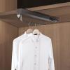 Adjustable Clothing Organizer Holder - Pull Out Closet Rod, Heavy Duty Retractable Wardrobe Closet Pull Out Rod, Steel Sliding Trouser Rack Rod For Closet Organizer, 30Kg Capacity ( Size : 280mm ) view 1