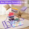 4 Pack Clear Zippered Storage Bags for Clothes, Closet Organizers and Storage Vinyl Bag for Bedding, Linen, Blankets, Comforters, Clothes & Toys Multi Purpose & Space Saver PVC Organizers view 4