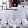 Beautiful Pinch Pleated Comforter, 800 Thread Count 100% Egyptian Cotton 3-Piece Pintuck Comforter Set Overized Super King Size, White Pinch view 4