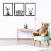 3x Baby Animals Posters Set - Kids Room Decor Cute Animal Wall Picture Poster Print - Boy Girl Decorations Art Pictures Prints (71'' x 50'') view 1