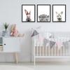 3x Baby Animals Posters Set - Kids Room Decor Cute Animal Wall Picture Poster Print - Boy Girl Decorations Art Pictures Prints (71'' x 50'') view 4