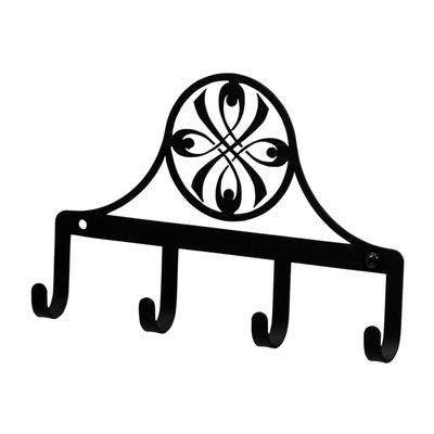 Village Wrought Iron Bow Key Holder Key Hooks