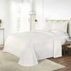 BLUENILEMILLS BNM Cotton Blend Vintage Medallion Bedspread Set - Luxurious Quilt, All-Season Comfort, Machine Washable, Twin, Off White view 1