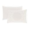 BLUENILEMILLS BNM Cotton Blend Vintage Medallion Bedspread Set - Luxurious Quilt, All-Season Comfort, Machine Washable, Twin, Off White view 4