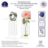2 Pack Acrylic Riser Display Box Clear Platform Display 12" x 12" x 42" Glossy Pedestal Collectible Cube No Lids Pillar Post Trophy Trinket Showcase Expo Event Wedding Reception by Marketing Holders view 2