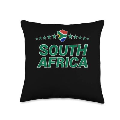 South Africa Throw Pillow