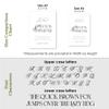 XOXOKristen Custom Wedding Invites with Calligraphy, Personalized Wedding Invitations with Envelopes, Customizable Wedding invitations, Wedding Invitations, Wedding Invitation Kit (A6-4" x 6") view 3