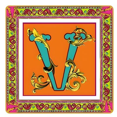 Baci Milano Letter Tray - Ortigia (Letter V)