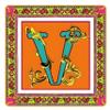 Baci Milano Letter Tray - Ortigia (Letter V) view 1