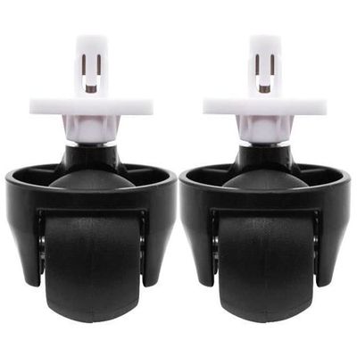 Front Caster Wheel Replacement Compatible with Roborock S7, S7 MaxV Ultra Q5 Q7 Max Series Robot Vacuum Cleaner  Fixes Stuck, Noisy or Worn Wheel  2 Pack
