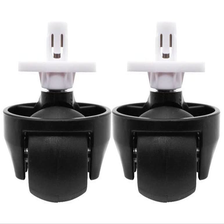 Front Caster Wheel Replacement Compatible with Roborock S7, S7 MaxV Ultra Q5 Q7 Max Series Robot Vacuum Cleaner  Fixes Stuck, Noisy or Worn Wheel  2 Pack