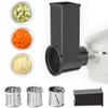 Instant Pot Slicer/ Shredder Attachment for Instant Stand Mixer Pro, Includes 2 Shredding Blades, Slicing blade, Food Pusher and Feeder Housing, Vegetable Chopper, Cheese Grater Attachment view 1