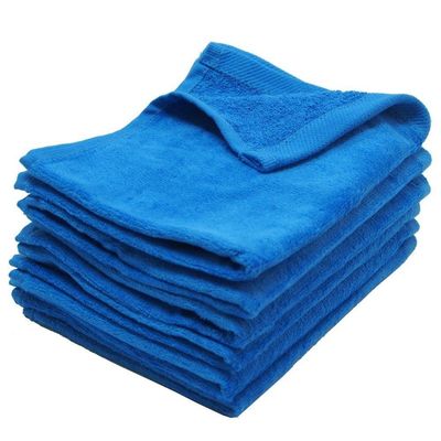 Towel Supercenter 12-Pack Fingertip Towels 11X18 100% Cotton Rally Towels Colors (Royal Blue)