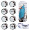 HEFA Towel Hooks - 8 Pack Eco Kitchen Organization - Hand & Dish Towel Holder view 1