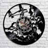 Modern Roman Numerals Wall Clocks Vinyl Wall Clock Sky Dive Jumping Wall Art Wall Clock Home Wall Decor Vinyl Record Clock Parachute Skydiving Wall Clock Skydiver Gift view 2