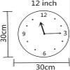 Modern Roman Numerals Wall Clocks Vinyl Wall Clock Sky Dive Jumping Wall Art Wall Clock Home Wall Decor Vinyl Record Clock Parachute Skydiving Wall Clock Skydiver Gift view 4