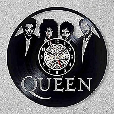 Wall Clock Without Ticking Sound Wall Clock Rock Band Wall Clock Classical Music Theme Vinyl Record Clock Home Decoration for Musicians