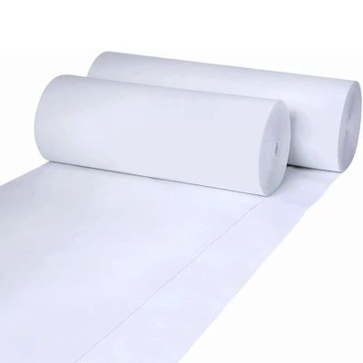10m 20m 30m Wedding Aisle Runner White Walkway Carpet Rug 2mm Thickness Non-Slip Bridal Runway Runner Roll for Indoor and Outdoor Dream Wedding Decoration (Size : 1x15m)