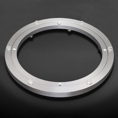 Heavy Duty Swivel Turntable Bearing, 5~40 Inches Aluminium Alloy Lazy Susan Turntable Rings, Round Turntable Base Bearing, For Dining Table TV Computer Monitor