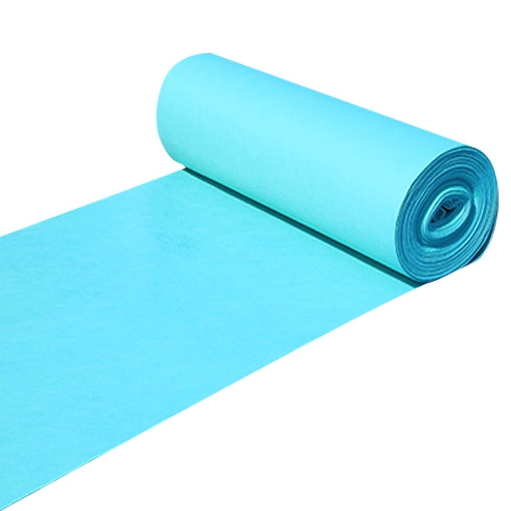 10m 20m Wedding Aisle Runner Blue Walkway Runner Carpet 2mm Thickness Non-Slip Bridal Event Runway Runner Rug for Ceremony Parties Events Indoor Outdoor Prom (Size : 1.5x50m)