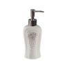 CECE&KELE Fashion Ceramic Soap Dispenser - Grape Embossed Lotion Pump Bottles Liquid Dispenser Kitchen Bathroom Shower, 11.8Oz/350Ml Shampoo Conditioner Shower Liquid Dispenser,Universal Size view 1
