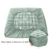 EASELAND Full Size Mattress Pad Pillow Top Mattress Cover Quilted Fitted Mattress Protector 8-21" Deep Pocket Cooling Mattress Topper (54x75 Inches, Pale Aqua) view 4
