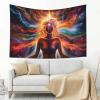 Baxozud The Power of Meditation Tapestry Home decoration Tapestry Psychedelic Tapestry Wall hanging Bedding Tapestry view 4