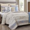 BLACK FOREST DECOR Dockside Morning Quilt Bed Set - King view 1