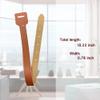 Leather Curtain Tiebacks, 4Pcs Leather Curtain Buckle Curtain Holdbacks Classic Curtain Ties No-Drilling Curtain Rope Tieback for Home Offic Living Room Bedroom Cafe Decorative (Coffee) view 3