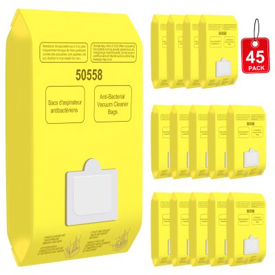 45 Pack Vacuum Cleaner Bags Replacement for Kenmore Canister Type C/Q 5055 50558, Type C-5 C-18,200 series, 400 series, 600 series, 700 series, 800 series Vacuums