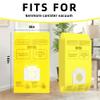 45 Pack Vacuum Cleaner Bags Replacement for Kenmore Canister Type C/Q 5055 50558, Type C-5 C-18,200 series, 400 series, 600 series, 700 series, 800 series Vacuums view 3