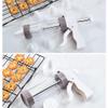 Basics 20 x Cookie Press Gun Kit with 8 Biscuit Discs, Baking Decoration Kit view 3