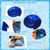 36Pcs Sea Animals Tropical Fish Hanging Swirl Under The Sea Party Birthday Decor Ocean Themed Party Swirls Streamers Supplies for Boys Girls Kids Mermaid Creatures Baby Shower Decorations view 4