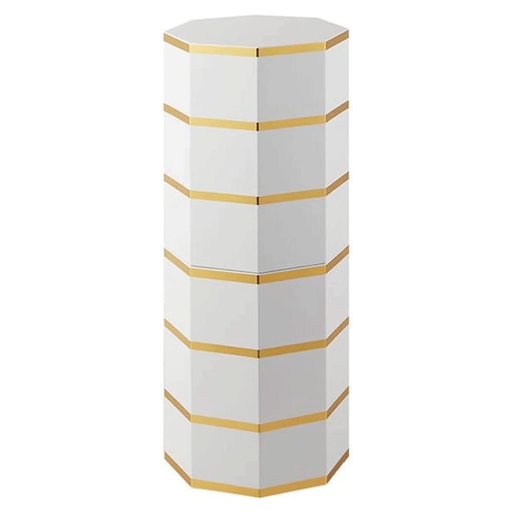 LIOONS Round Shoe Racks Creative 360 Rotation Shoe Organizer Cylindrical Metal Shoe Shelf Space Saving Decoration Shoe Cabinet