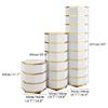 LIOONS Round Shoe Racks Creative 360 Rotation Shoe Organizer Cylindrical Metal Shoe Shelf Space Saving Decoration Shoe Cabinet view 3
