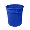 Zedfire 20 Gallon Blue Round Commercial Trash Can/Ingredient Bin, Ingredient Storage Bin, Commercial Storage Bins, Round Food Storage Container for Kitchen/Food Prep/Storing, Kitchen Trash Can view 1