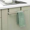 Andy's Orchids 2 Pcs Towels Holder, Stainless Steel Over Door Hook, Multi-Functional Cabinets Storage Rack, Extendable Storage Shelf Cupboard Hanger for Kitchen Bathroom view 2