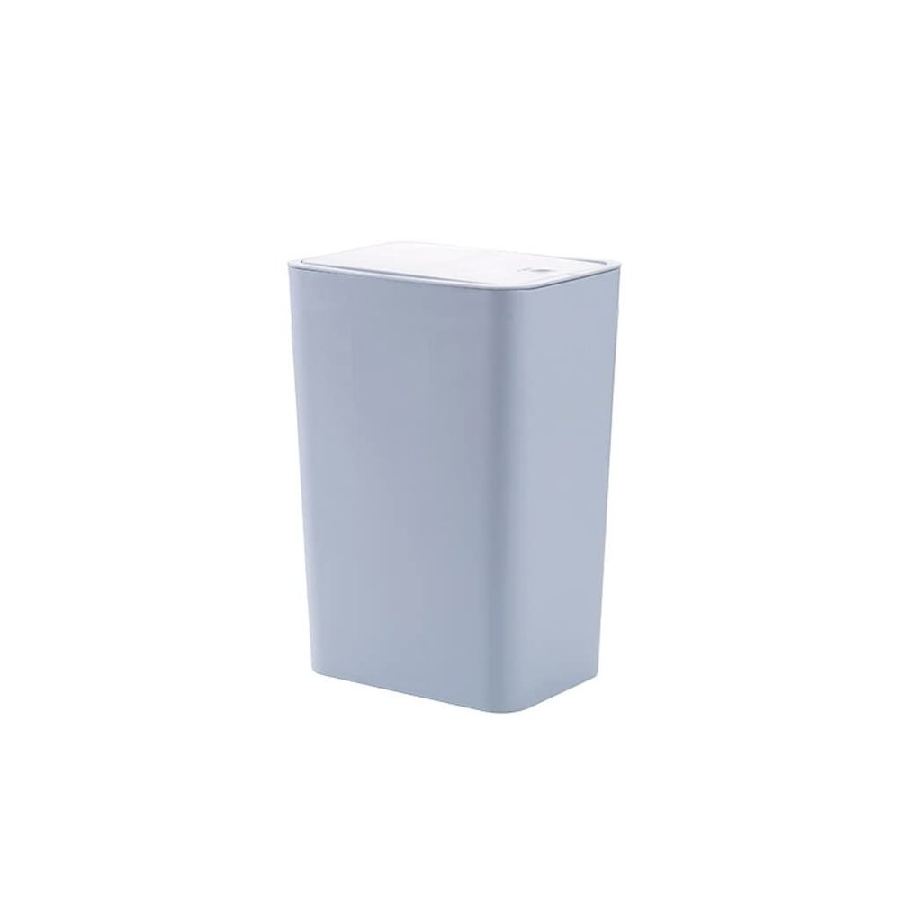 DYPASA Garbage Can Press-Type Classification Trash Can Household Kitchen Paper Basket Living Room Bedroom Bathroom Toilet with Lid Garbage Can Wastepaper Basket (Size : 7INCH)