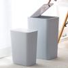 DYPASA Garbage Can Press-Type Classification Trash Can Household Kitchen Paper Basket Living Room Bedroom Bathroom Toilet with Lid Garbage Can Wastepaper Basket (Size : 7INCH) view 4