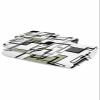 DecorLovee Sage Green Geometric Bath Towels Set of 3 with Bath Towel Hand Towel Washcloth, Black Gray Modern Abstract Art Towel Sets for Bathroom/Kitchen/Beach, Soft Absorbent Luxury Bath Towels view 2