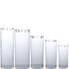 Balsa Circle 5 Clear Cylinder Acrylic Stands Display Boxes Pedestal Riser Columns Wedding Party Events Reception Decorations Supplies view 1