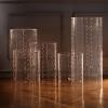 Balsa Circle 5 Clear Cylinder Acrylic Stands Display Boxes Pedestal Riser Columns Wedding Party Events Reception Decorations Supplies view 3