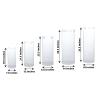 Balsa Circle 5 Clear Cylinder Acrylic Stands Display Boxes Pedestal Riser Columns Wedding Party Events Reception Decorations Supplies view 4