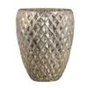 Candle Holder 13 x 13 x 18 cm Gold Glass view 1
